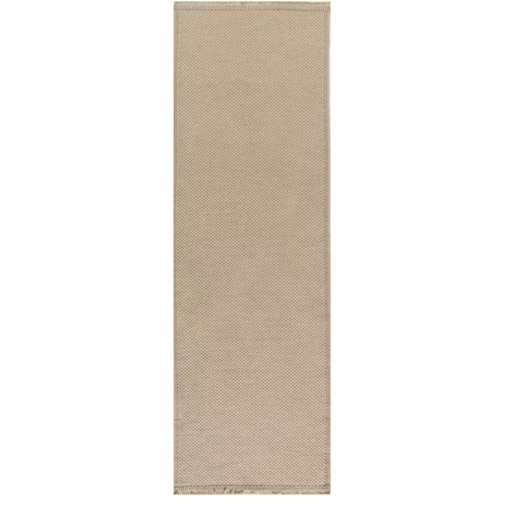 Nourison Washable Jute 2' x 6' Natural Runner Indoor Non-Slip Flatweave Rug- NWT - Picture 2 of 10